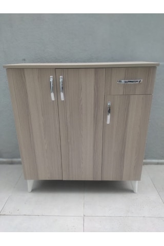 Ayakkabılık Çok Amaç Model Parlak Cordoba Hard Suntalem Demonte Ceviz