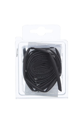 Tek-ış 523593 Isi Ile Daralan Makaron, Siyah, 4.8 Mm, 2 Mt