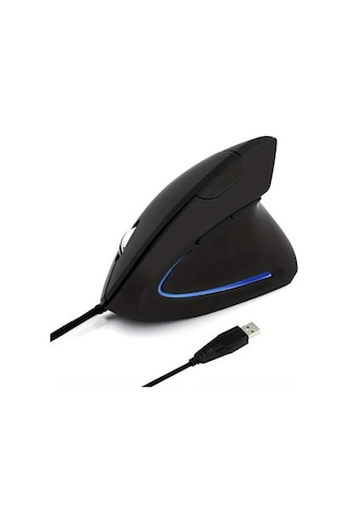 Besthome1 Siyah Ergonomik Tasarım Kablolu Sessiz Tık Sesi Ofis Ve Ev İçin Siyah Mouse Besthome1