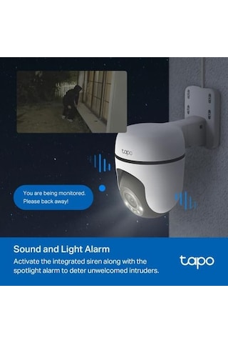 C510w, 2k Dış Mekan Wi-fi Güvenlik Kamerası, Hareket Tespit/takibi, 360 , Ip65 Su Geçirmez, Renkli Gece Görüşü, Çift Yönlü Ses, Bulut/yerel Depolama, Sesli Ve Işıklı Alarm