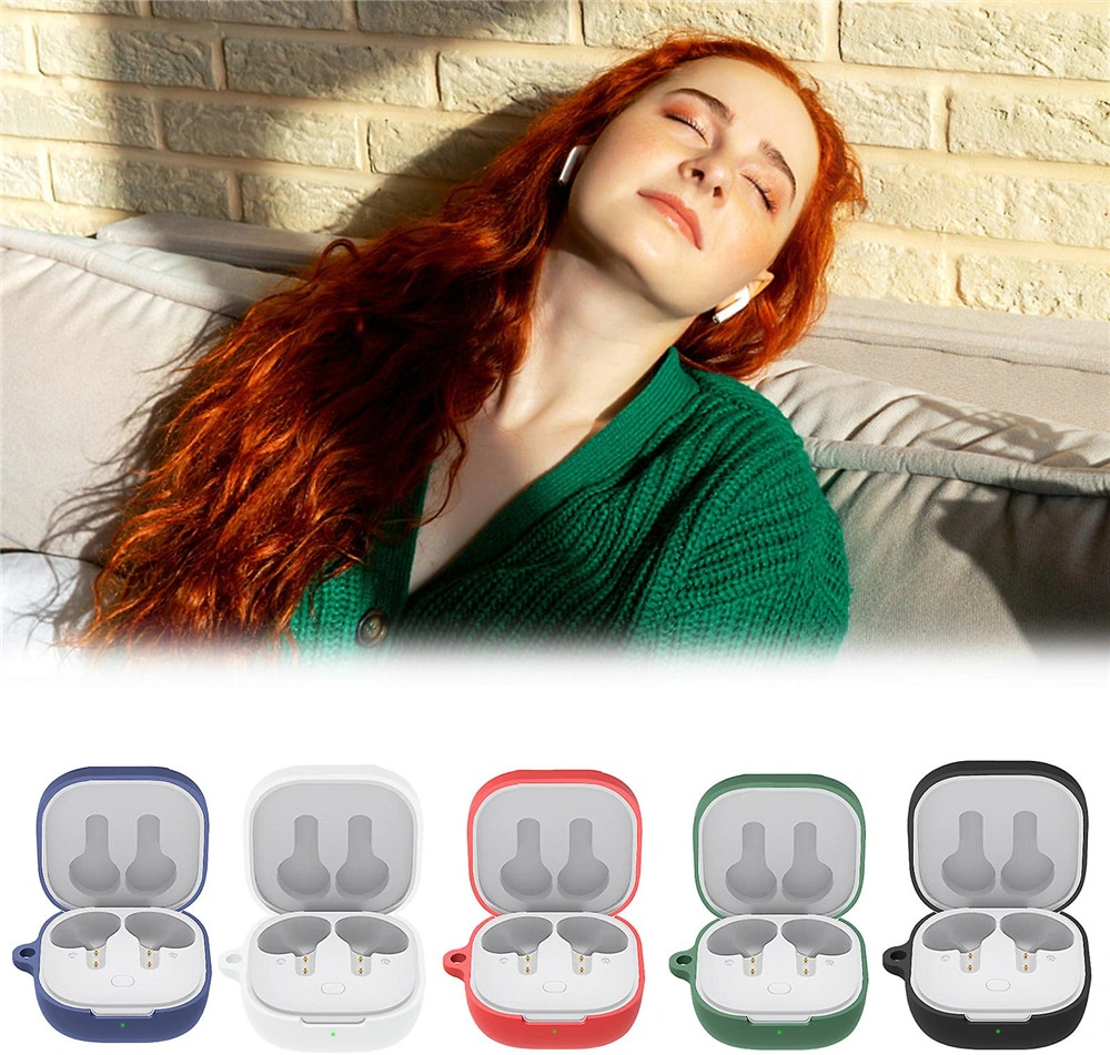 Qcy T13 İçin Yumuşak Silikon Kulaklık Şarj Kutusu Tam Koruyucu Kılıf