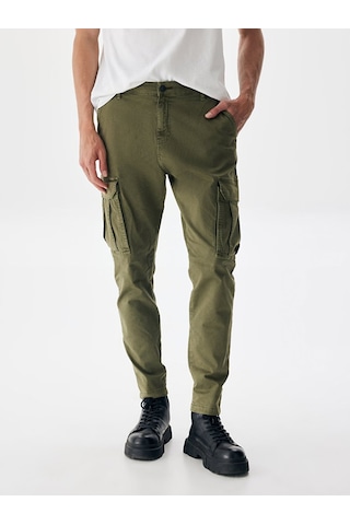 Ltb Gabardin Regular Kargo Yeşil Pantolon 012254702825001 2240 Yeşil
