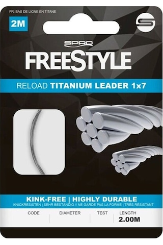 Spro Freestyle Reload Titaniyum Lider 0,30mm 2m