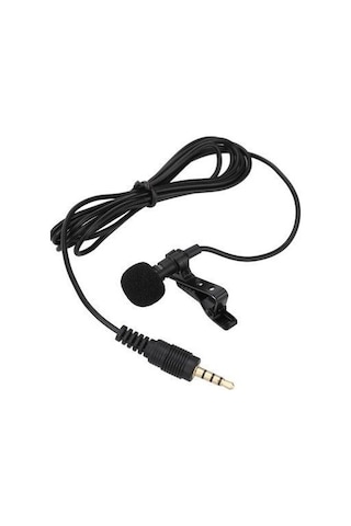 Lavalier Yaka Mikrofonu 3.5 mm. AUX Canlı Yayın Youtube 119
