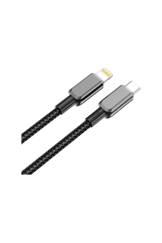 27w Pd Apple Uyumlu iPhone Data & Hızlı Şarj Kablosu Type c To Lightning İp Örgülü Dayanıklı 1 2m