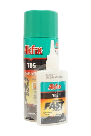 Akfix Mdf Kit 705 Universal Hızlı Yapıştırıcı 100 ML + 25 G - GA055