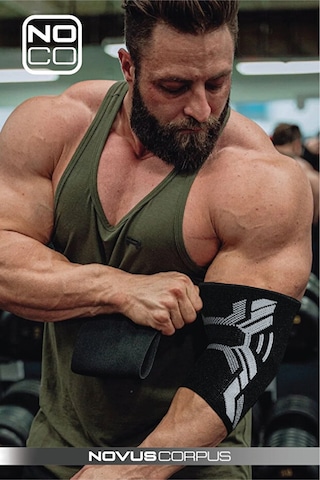 Fitness Spor Dirseklik Unisex Elbow Sleeve Spor Antrenman Destek Gym Ortopedik Dirseklik - 1