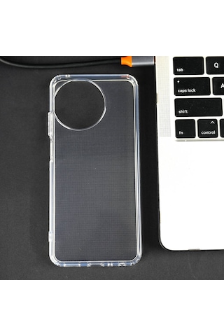 Zore Realme 11 4g Kılıf 2mm Anti Shock Silikon - Renksiz Renksiz