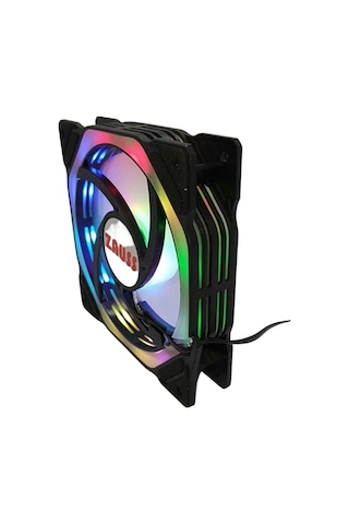 Içi Dışı Hareketli Sekizgen 3 Renk Hareketli Rgb Kasa Mining Fanı