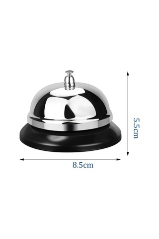 Transformacion Resepsiyon Zili - Metal Çhassasiyet Zili 8.5 X 5.5 Cm, 7430000721816
