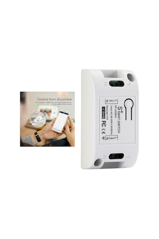 Homyl Temel Dıy Kablosuz Anahtar Akıllı Ev App Uzaktan Kumanda 80x40x26mm