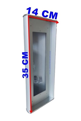 Audıo Basic Görüntülü Zil Paneli Çevirme Paratı Gri