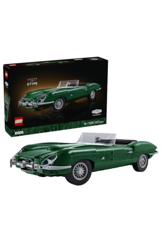 LEGO® Icons Jaguar E-Type 11381 - Yetişkinler için Gerçekçi Detaylar İçeren Yaratıcı Spor Araba Modeli Yapım Seti (1673 Parça)
