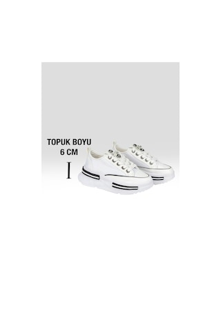Tw Tonny White Tokyo 172-1 Bağcıklı Unisex Spor Sneaker Ayakkabı Beyaz