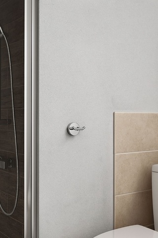 Fi Banyo Askısı, İkili - Krom Krom