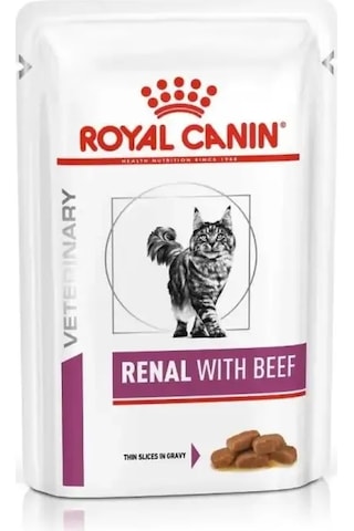Royal Canin Renal With Beef 12 Adet X 85 G Renal İle Sığır Etli Yaş Kedi Maması 308426456