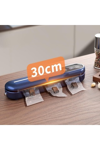 Createtech Vakum Tasarrufu Suntek Paketleyici Mühürleyen Mavi Gıda Ekmek Mg Mavi