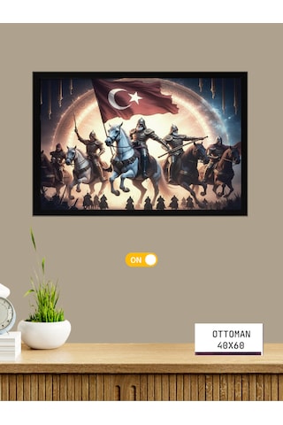 Tablo Pazarı Led Işıklı Tablo - Otoman
