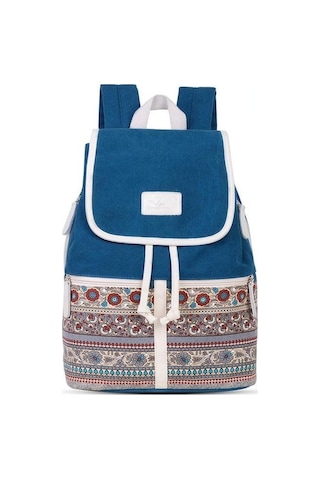 Ganzhoushop Sırt Sırt Kanvas Kadın Kadın İşlevli Çok Çantası Çantası Çanta Black Jb Siyah