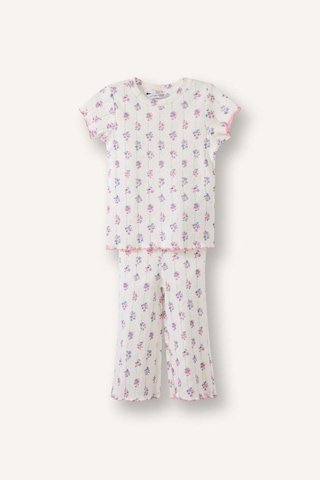 Defacto 2li Pijama Takımı Kız Bebek H5503a526smer233 Ekru-er233