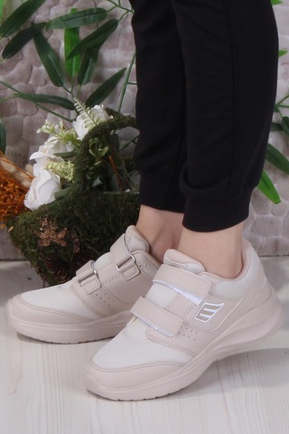 M.p Diana Rahat Hafif Cırtlı Kadın Sneaker Ayakkabı Bej