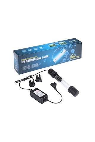 Akvaryum İçin Uv-003 3w Ultraviyole Antiseptik Lamba Dezenfeksiyon Işığı, Ab Tak