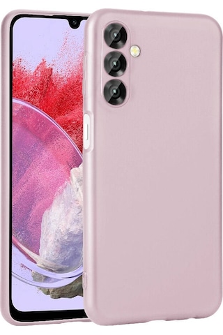Zore Galaxy Uyumlu M34 5g Kılıf Premier Silikon Kapak - Rose Gold Rose Gold