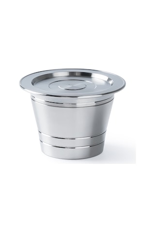 Monyee Instant Multı-pod 68 Mb Uyumlu 4g Paslanmaz Çelik Tekrarlı Kahve Kapsülü - Ev Kahve Makinesi İçin Yeniden Kullanılabilir Kapsül Gümüş