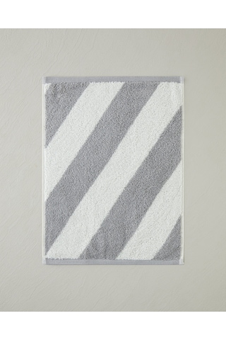 English Home Diagonal Pamuk El Havlusu 30x40 Cm Gri