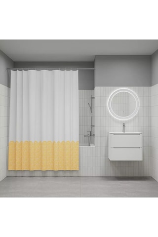 Iddıs Banyo Ve Duş Perdesi, Kumaş, 180x200 Cm 180110835 Gri