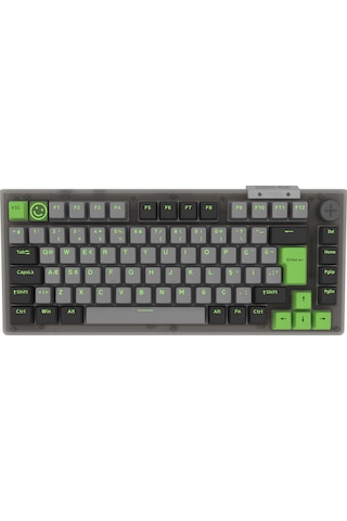 Hawk Gaming Hk610 Gateron Switch Rgb Lcd Tri-mode Kablosuz/bluetooth %75 Gaming Klavye