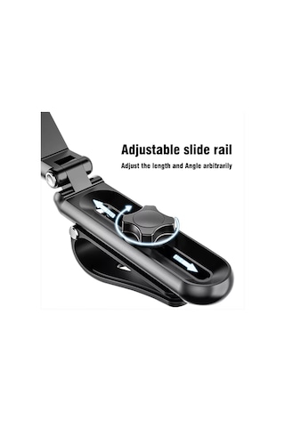 Sones Çok Fonksiyonlu Araba Güneşlik Arka Koltuk Cep Telefonu Tutucu Yeşil