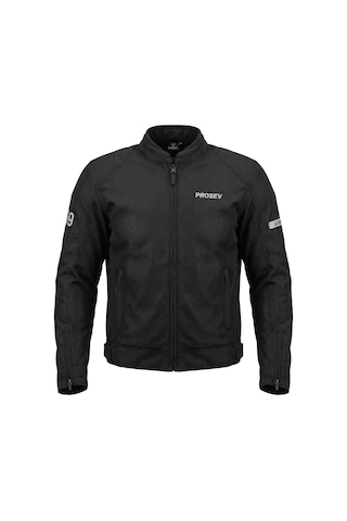 Motoanl Motosiklet Yazlık Mont Full Korumalı Motorcu Mesh Montu Siyah