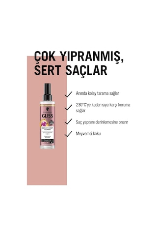 Schwarzkopf Gliss Serum Deep Repair Sıvı Saç Kremi 200 Ml 3838824421599-196