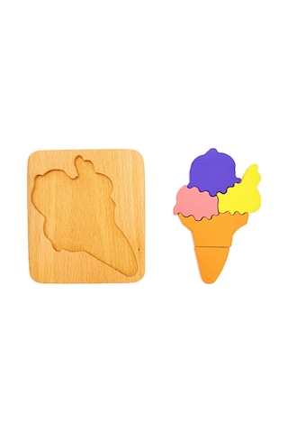 Woodnjoy Dondurma Üç Boyutlu Ahşap Puzzle