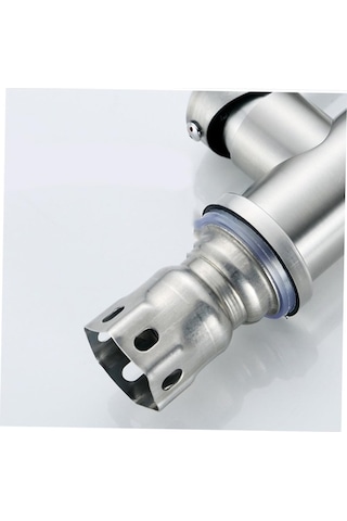 Maoyaya Uonlytech 304 Paslanmaz Çelik Lavabo Musluğu, Mutfak Su Musluğu İnox İnox