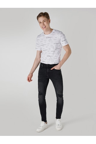 Colin's Colins 041 Danny Slim Fit Düşük Bel Dar Paça Siyah Erkek Jean Pantolon Cl1066308 DENİM