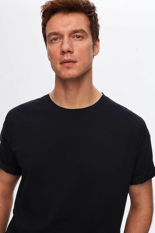 D's Damat Ds Damat Comfort Lacivert %100 Pamuk T-shirt 6HC14ORT02006 Lacivert