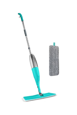 Smarter Shiny Sprey Mop Turkuaz + Yedek Mop