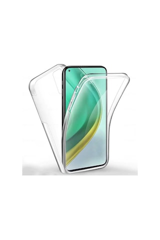 Xiaomi Mi 10T 5G Kılıf Zore Enjoy 360 Derece Tam Kaplayan Silikon Renksiz