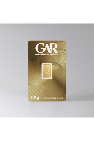 Garanti Gold 2,5 Gr Külçe Altın