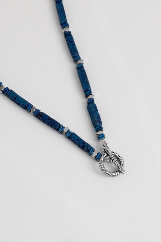 So Chic Lav Taşlı 50 Cm Çelik Erkek Kolye