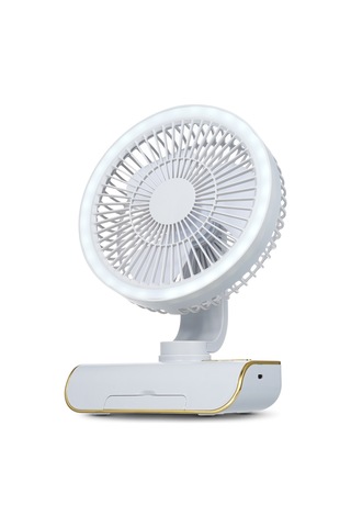 Hallow-4000mah Masaüstü Çok Fonksiyonlu Usb Şarj Edilebilir Vantilatör L6547gy-2