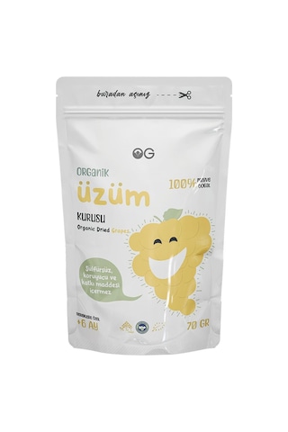 Og Organik Üzüm Kurusu 70gr