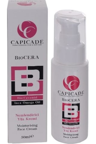 Capicade Biocera Nemlendirici Yüz Kremi 50 ML
