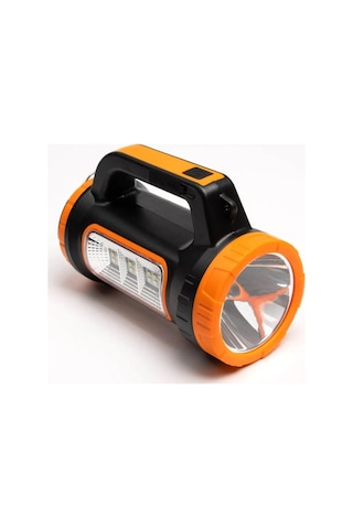 Büro Ev Ofis İş Güvenliği İçin 3w+15w Solar Güneş Panelli Şarjlı Güçlü Ledli Fener