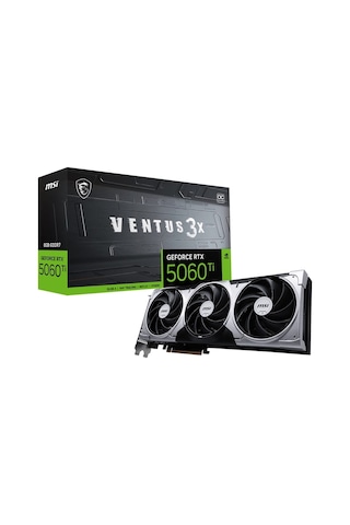 Msı Geforce Rtx 5060tı 8g Ventus 3x Oc Gddr7 128bit Dx12 Dlss 4 Aeae1msı0213