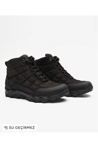 Greyder 00170s 6k Siyah Deri Erkek Su Geçirmez Outdoor Bot