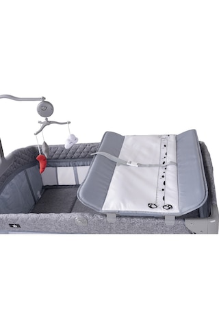 Sunny Baby Oslo Anne Yanı Oyun Parkı 70x110 Cm Gri