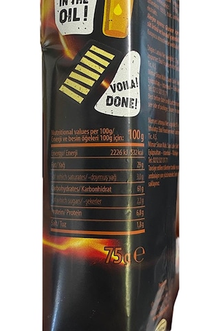 Long Chips Acı Biberli Cips 75 Gr